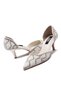 Women's Short Heeled Special Stone Embellished Pointed Toe Wedding Dress Evening Dress Shoes 14325 - 4