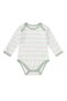 3-Piece Graphic Bodysuit, Patterned Pants and Animal Patch Vest - 2