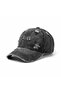 Unisex Özle Washed Denim Cap Hat - 4