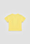 Baby Girl Yellow Shorts Suit - 3