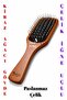 2-Piece Wooden Needle-Tip Hair Combing Brush (Stainless Steel) Does Not Cause Static Electricity, Cherry Wood Handle - 4