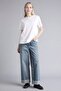 Regular Fit Basic Premium White Women's T-Shirt A9428Ax/Wt34 - 3