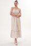 Women's Rope Strap Gipeli Long Dress 260166 - - 4
