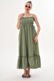 Women's Rope Strap Gipeli Long Dress 260166 - - 3