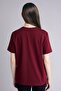 Women's T-Shirt A9428Ax/Br115 Bordeaux - 5