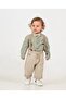 Muslin Shirt & Salopet Pants Baby Boy Set - Rabbit