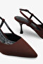 Sape Women's Evening Dress Shoes - Brown Nubuck - 4