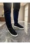 Men's Black Nubuck Genuine Leather Casual Daily Shoes Genuine Leather Inside and Out 110 - 7