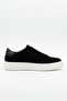 100% Genuine Suede Leather Black Laceless Comfortable Casual Men's Shoes Luass28Al0057 - 2
