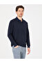 Navy Blue Regular Fit Sweatshirt 50311657-Vr033 - 3