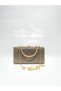 Gold Color Cross Stone Evening Dress Clutch Portfolio Handheld Evening Henna Wedding Engagement Bag - 2