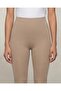 Women Beige Long Length Leggings - 5