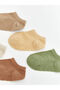 Brown Boys' Booties Socks 5-Pack - 3