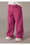 Girl's Wide-Legged Gabardine Pants 3588 - 2