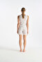 26Y Women's Ecru Shorts Set - 4