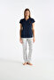 26Y Women's Navy Blue Pajama Set