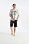26Y Men's Gray Shorts Set