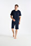 26Y Men's Navy Blue Shorts Set