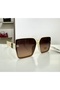 Premium Quality U400 Protection Polarized Glass Sunglasses with Cream Frame and Gold Detail - 2