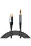 محول نقل الصوت SY-A06، كابل صوت AUX من Lightning إلى 3.5 ملم