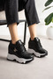 Beti̇s Black Hidden Heel Sports Shoes - 2