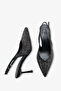 Bella Women's Stone Evening Dress Shoes - Black - 7