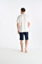 26Y Men's Ecru Shorts Set - 3