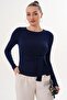 Women's Side Tie Detailed Long Sleeve Blouse 260320 - 265071