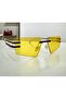 Premium Quality U400 Protection Polarized Glass Gold Detail Yellow Sunglasses