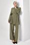 Hijab Double Set N7202 Khaki