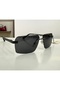 Premium Quality U400 Protection Polarized Glass Frameless Smoke Dark Gray Sunglasses - 2