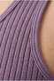 2-Pack Ribbed Bralette Bustier Stretchy Seamless Bra Daily Sports Crop Top - 7