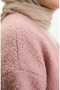 Bouquet Fabric Tied Winter Cap 2235-02 Dried Rose - 4