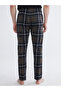 Sparkling Choices from Shining Store Standardfit Checkered Embroidered Men's Pajama Bottoms 2-Piece - 6