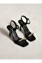 Marvella Black Heeled Women's Shoes - 4