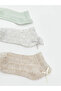 Lcw Baby Ecru Patterned Baby Girl Booties Socks 5-Pack - 2