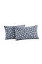 2-Piece Pillowcase |   Cotton |   50X70 cm |   Gray Star |   50 X 70 cm |   Covered Pillowcase - 2