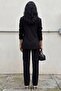 طقم من قطعتين من MY FASHION مكون من سترة بأزرار وياقة - 2
