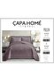 Ultra Soft Velvet Nubuck Single Bedspread (Ash Purple) Plum - 2