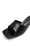 Aurora Sia Women's Heeled Slippers 0012203 Black Rustic