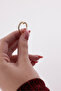 Waterway Model Ring Women's Adjustable Gold Silver Color Stylish Design Steel Look Jewelry - 3