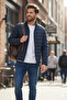 Meyasu Navy Blue New Season Elite Quality Unisex Waterproof Jacket - 5