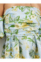 Floral Print Off-Shoulder A-Line Maxi Dress - 4