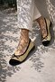Classic Elegance Sequined Glitter Ballerina Shoes for Office & Daily Use - 6