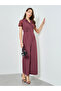 Pink Lace Sleeve Wide Leg Jumpsuit