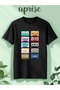 Taylor Swift Albums Printed Cotton Oversize T-Shirt