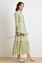 Fisto Detailed Lace-Up Sleeves Dress Çağla 9429-E - 7