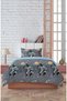 Space Astronaut Themed Duvet Cover Set, Single Duvet Cover Set with Elastic Sheet - 3