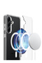 Samsung Galaxy A57 5G 2026 TPU Magsafe Protective Yellowing Resistant Clear Magnetic Case Cover - 2