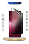 vivo V60 Lite 4G/5G 2025 Premium Nano Ceramic Privacy Full Cover Matte Flexible Clear/Black - 2
